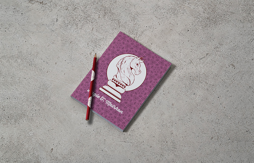 Couverture de carnet d'Angie T. Maïrhon, auteure française de fictions
